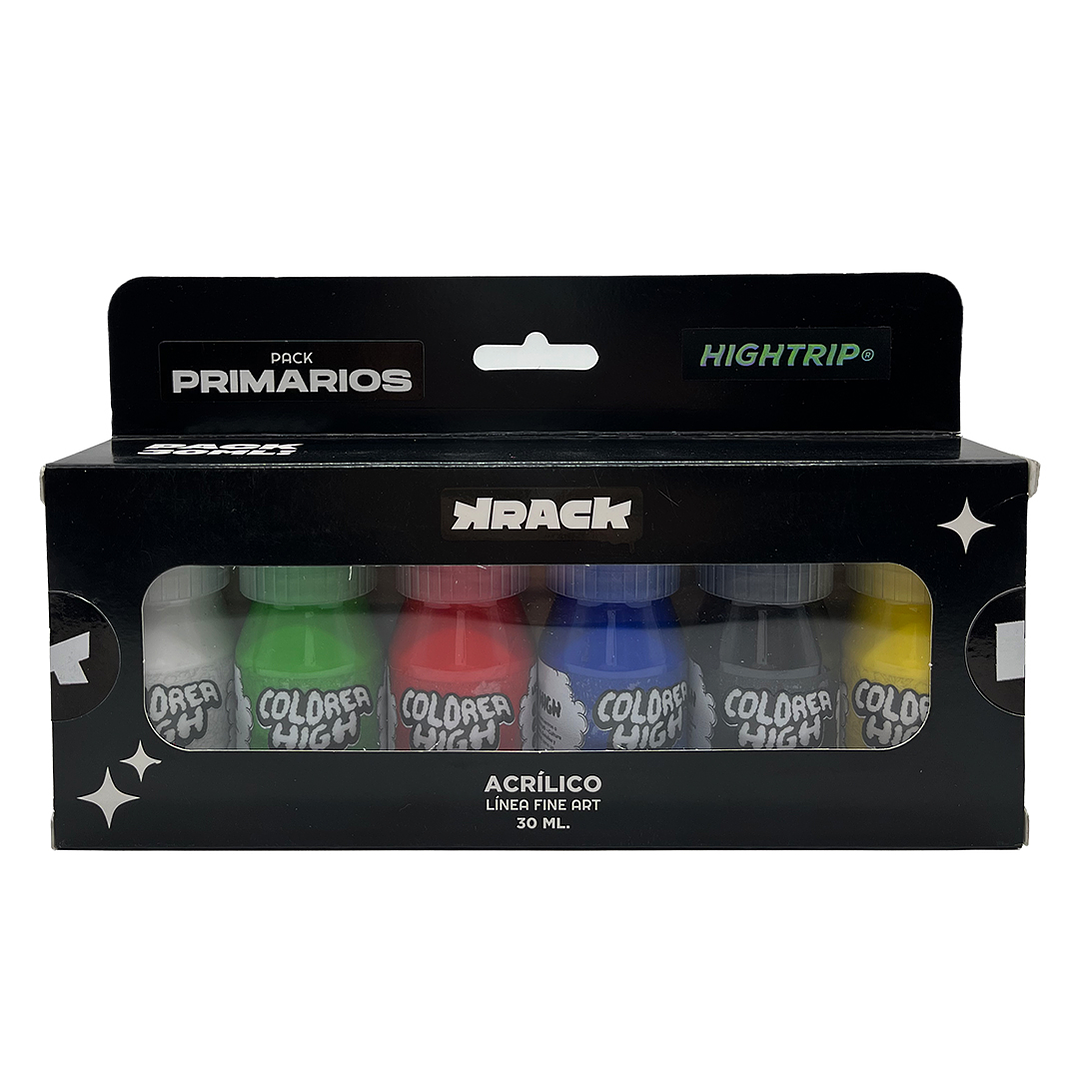 PACK Acrílicos Primarios 30ml 3