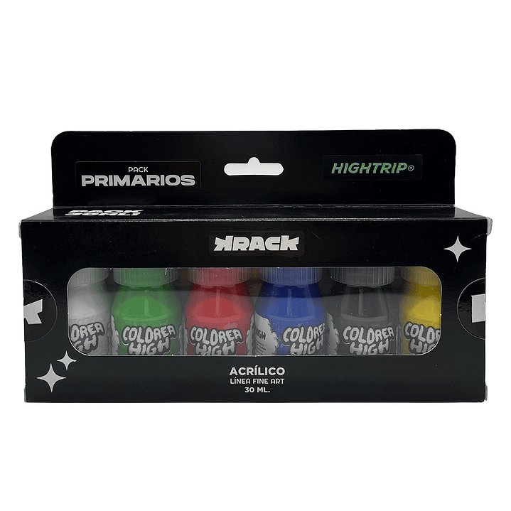 PACK Acrílicos Primarios 30ml 3