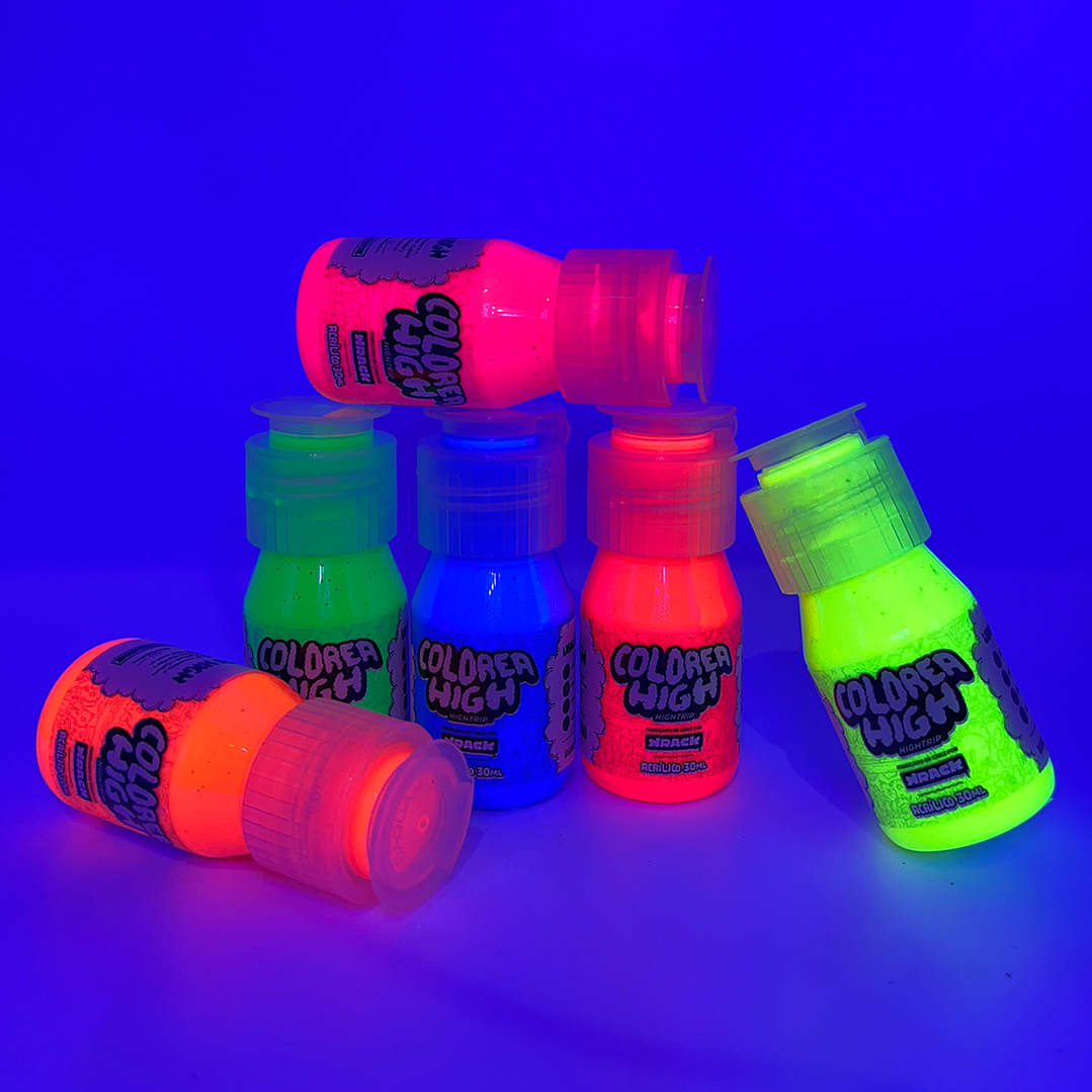 PACK Acrílicos Flúor 30ml 2