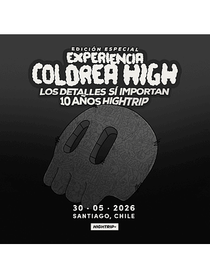 Edición Especial Experiencia Colorea High - 10 Años Hightrip