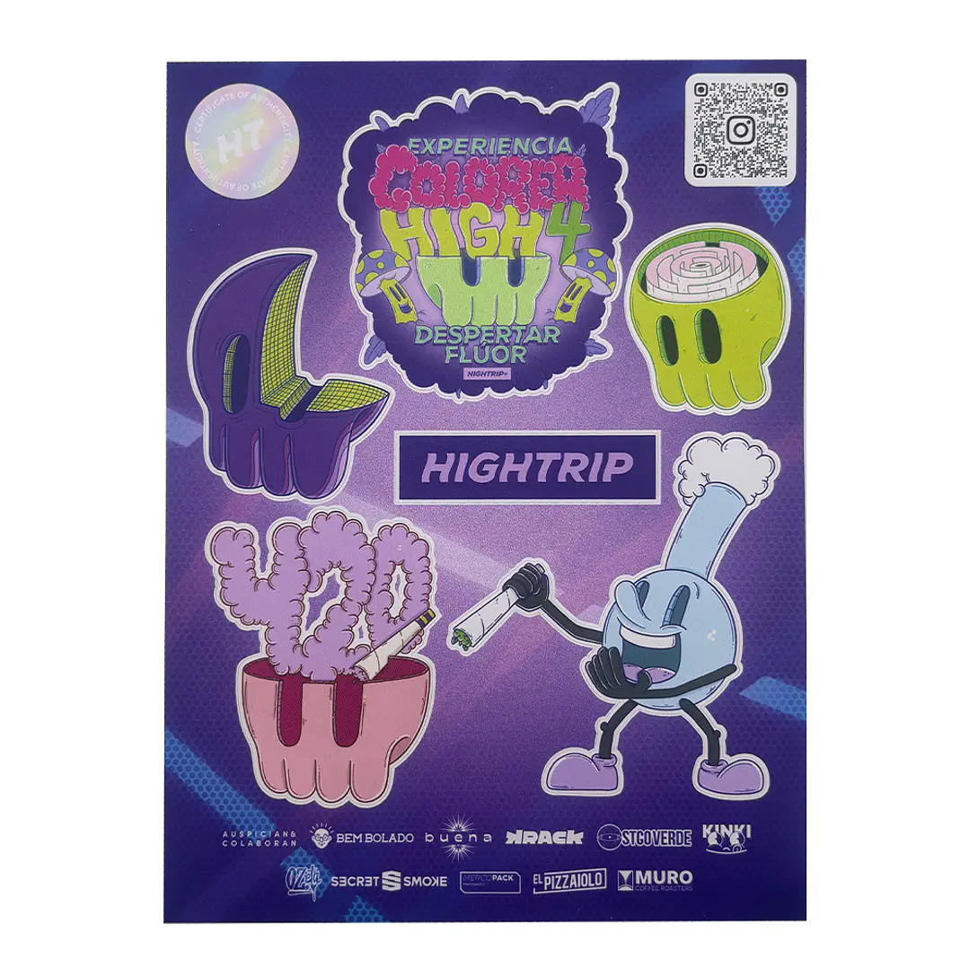 Sticker sheets Despertar Fluór 1