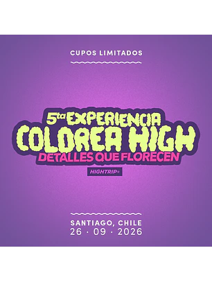 5ta Experiencia Colorea High
