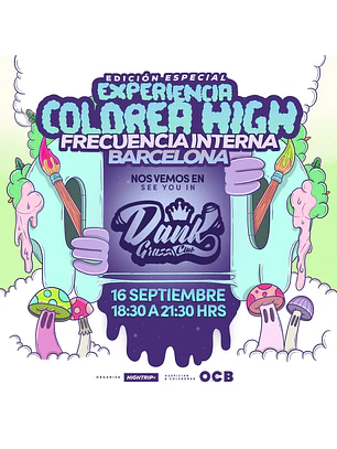 Color High Barcelona Experience - Dank Grass