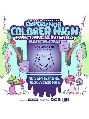 Experiencia Colorea High Barcelona - Choko