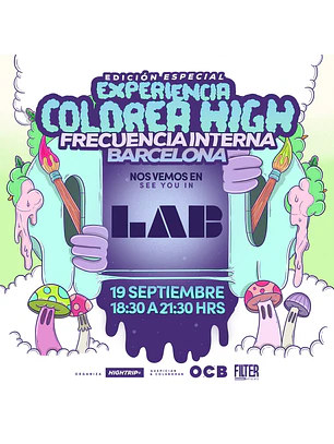 Experiencia Colorea High Barcelona - LAB