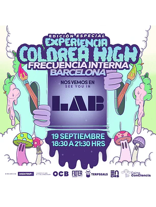 Experiencia Colorea High Barcelona - LAB