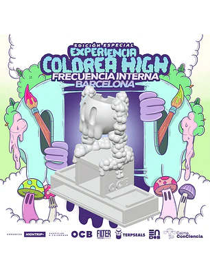 Experiencia Colorea High Barcelona - Dank Grass