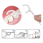 Hilo Dental Tipo Flosser 50 Unidades 3