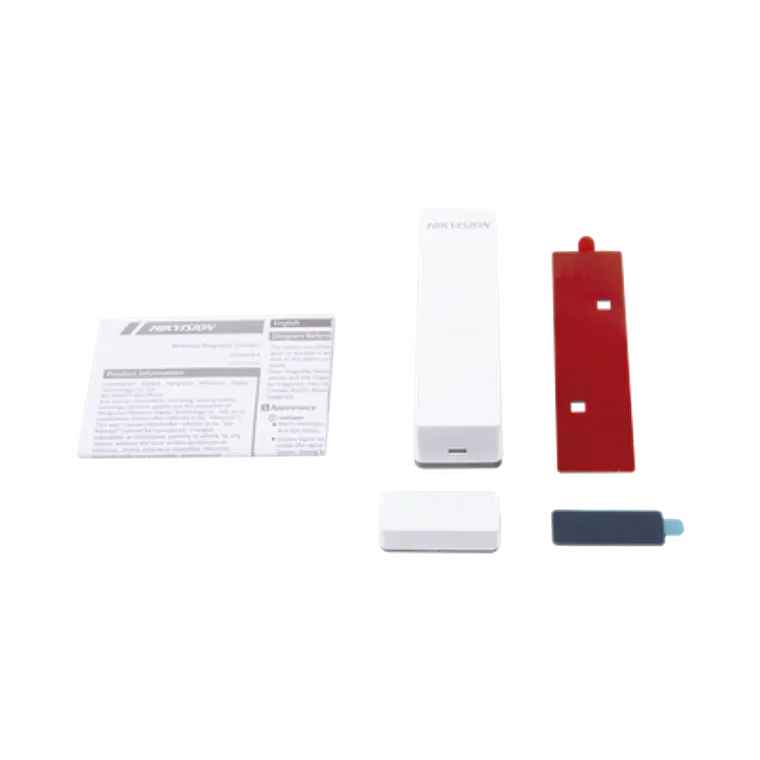 Contacto Magnético Inalámbrico para Panel de Alarma Hikvision, Modelo: DS-PD1-MC-WWS 2