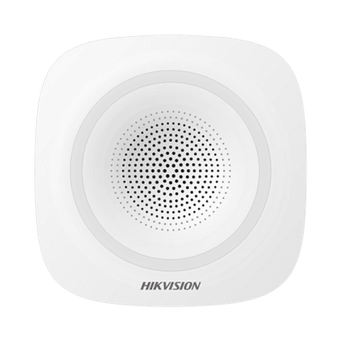 Sirena Inalámbrica Hikvision 110 dB, Modelo: DS-PSG-WI-433