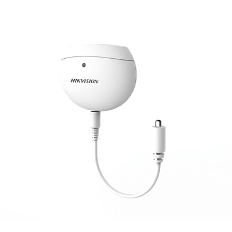 Detector de Temperatura Inalámbrico para Panel de Alarma Hikvision, Modelo: DS-PD1-TP-W 1