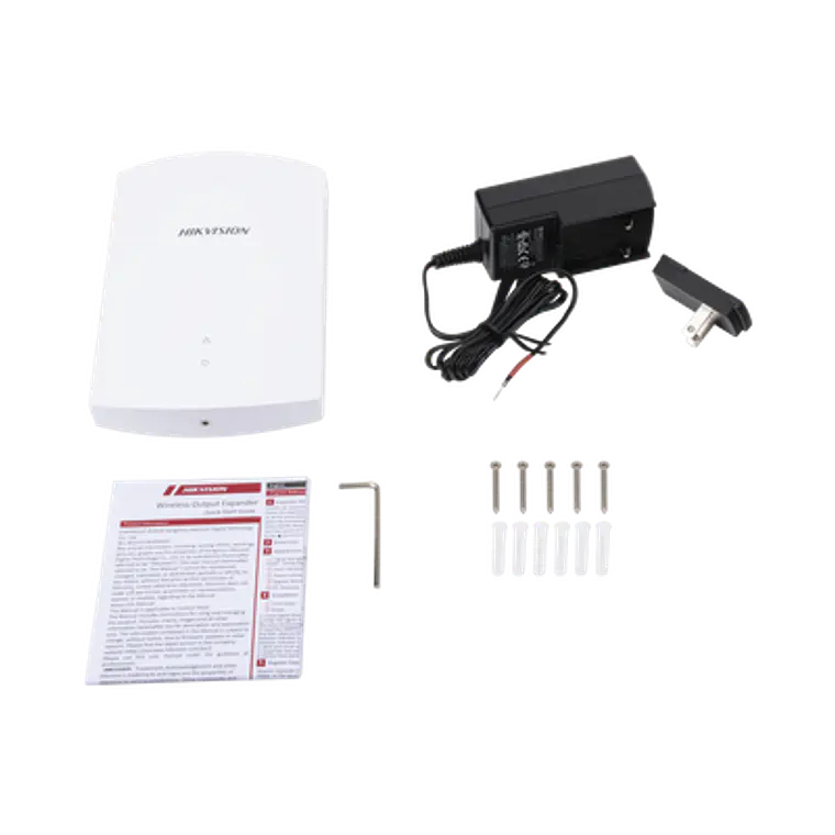 Extensor Inalámbrico con 2 Salidas de Alarma para Panel de Alarma Hikvision, Modelo: DS-PM-WO2 2