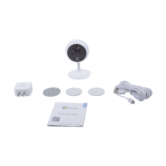 Mini Cámara Ezviz IP 1 Megapixel,  Lente 2.8 mm, Grabación en la Nube, Audio de dos vías, Memoria Micro SD, Modelo: C1C-720P - Image 3