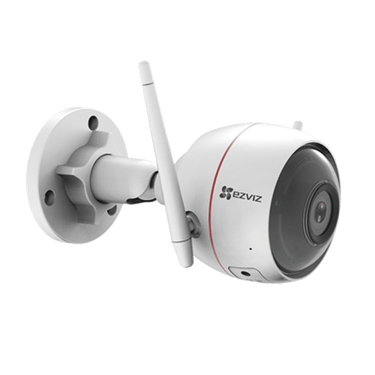 Cámara Bala Ezviz IP 2 Megapixeles, Wi-Fi, 30 mts IR, Grabación en la Nube, Audio de Dos Vías, IP66, Sirena Integrada, Modelo: C3W - Image 2