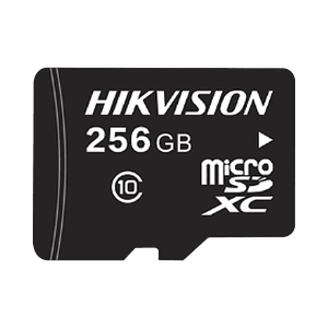 Memoria Hikvision Micro SD, Clase 10 de 256 GB, Especializada Para Videovigilancia, Modelo: HS-TF-L2/256G
