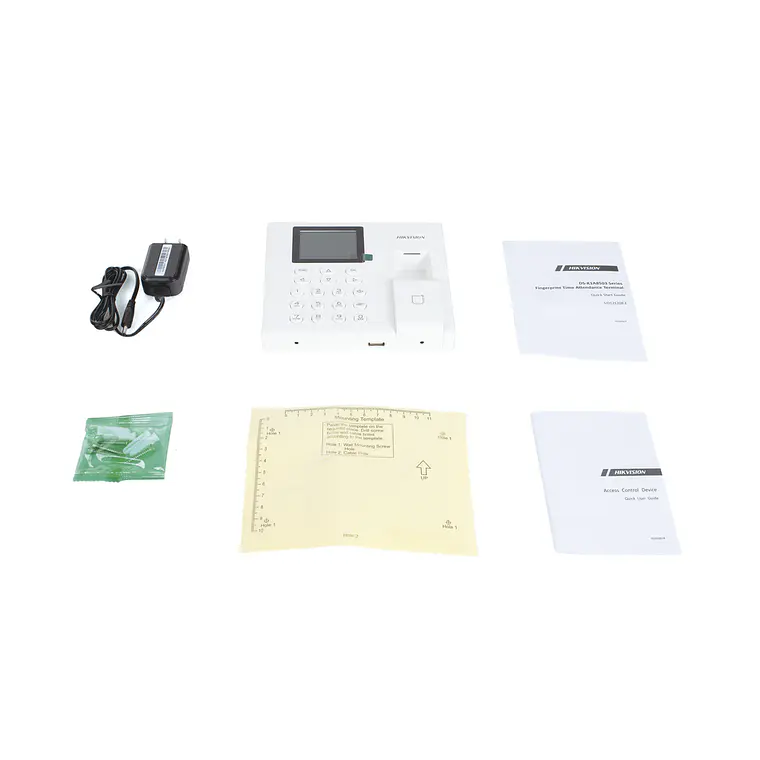 Reloj Checador de Huella con Batería de Respaldo, 1,000 Usuarios, Lector de Tarjetas EM, Uso con iVMS-4200, Modelo: DS-K1A8503EF-B 2