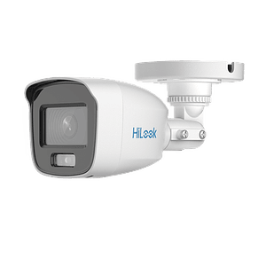 Camara Hiklook Bala TURBOHD 1080p, Imagen a color 24/7, Lente 2.8 mm, ColorVu Lite, Luz Blanca 20 mts, IP66, Modelo: THC-B129-P