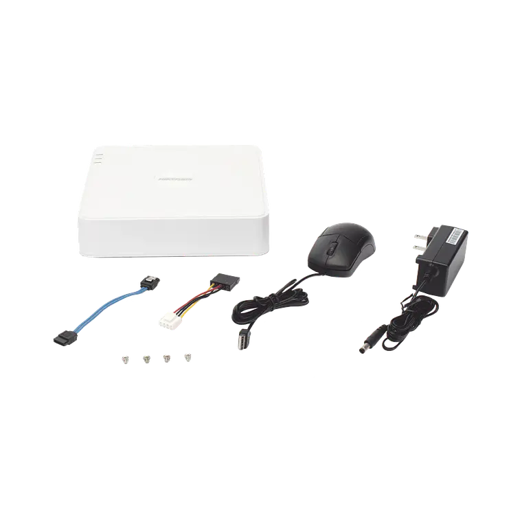 DVR Hikvision 2 Megapixeles (1080P) Lite con 4 Canales TURBOHD + 1 Canal IP, 1 Bahía de Disco Duro, H.265+, Modelo: DS-7104HGHI-K1(S) 3