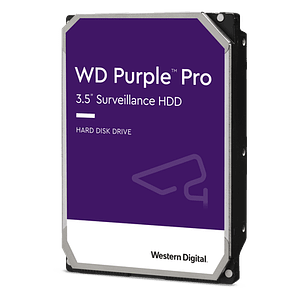 Disco Duro PURPLE, Para Videovigilancia de 2TB  con 3 años de Garantía, Modelo: WD22PURZ