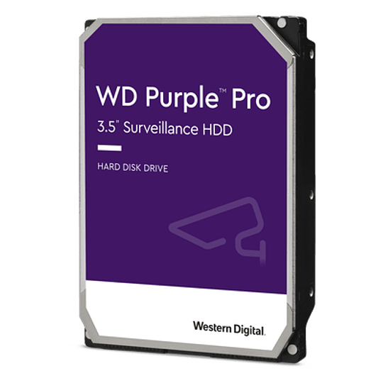 Disco Duro PURPLE, Para Videovigilancia de 8TB con 3 años de Garantía, Modelo: WD8001PURP