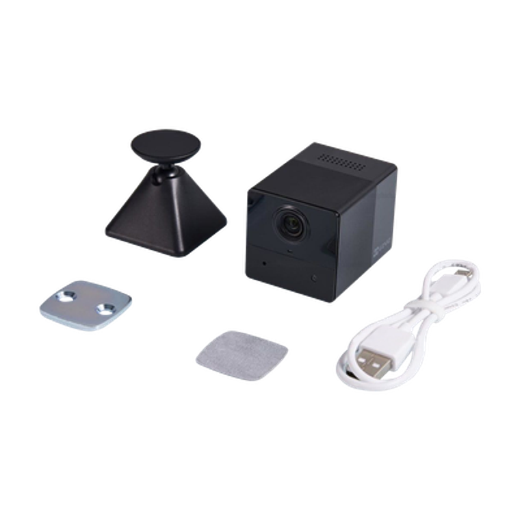 Mini Cámara Ezviz, IP Inalámbrica Con Batería Recargable, 2 Megapíxeles, Uso en Interior, Grabación en la Nube, Incluye Base Magnética, Modelo: CS-BC2 3