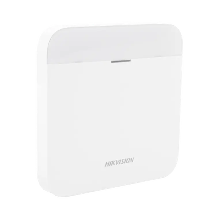 Panel de Alarma Inalámbrico Hikvision, Soporta 48 Zonas,  GSM 3G/4G, Wi-Fi y Ethernet, Incluye Batería de Respaldo, Compatible con los Accesorios AX PRO, Modelo: DS-PWA48-M-WB 1