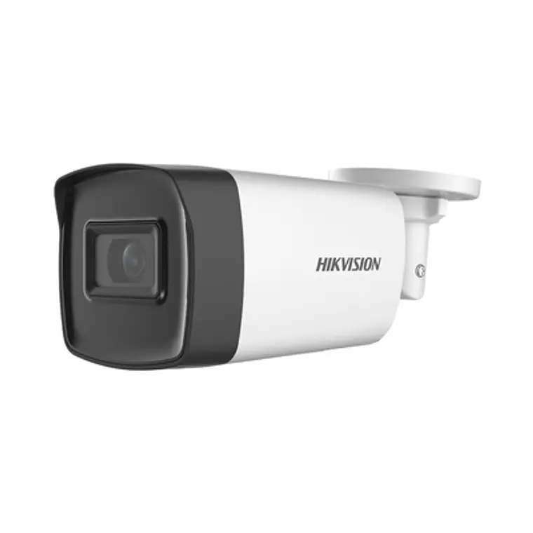 Camara Hikvision Bala TURBOHD, 2 Megapíxeles (1080p), Lente 3.6 mm, IP67, 80 mts, IR EXIR, dWDR, 4 Tecnologías, Modelo: DS-2CE17D0T-IT5F(C) 1