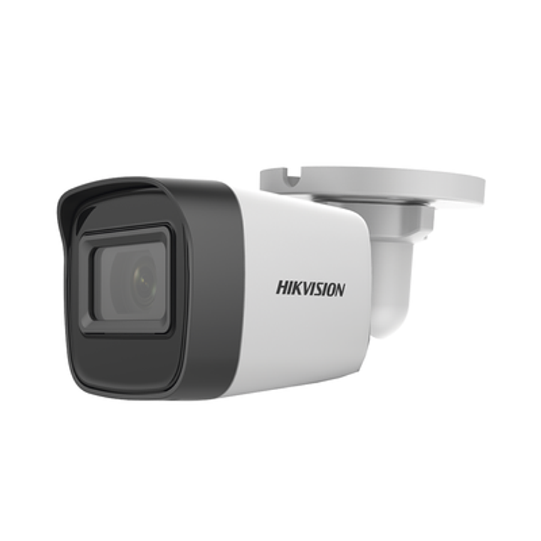 Camara Hikvision, Bala TURBOHD 5 Megapixeles, Lente 2.8 mm, 4 Tecnologías, 30 mts IR EXIR, IP67, dWDR, Modelo: DS-2CE16H0T-ITF(C) 1