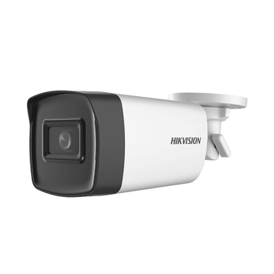 Camara Hikvision Bala, TURBOHD 5 Megapíxeles, Lente 2.8 mm, IP67, 40 mts IR EXIR, dWDR, Modelo: DS-2CE17H0T-IT3F(C)