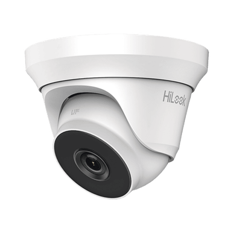 Camara HikLook Turret TURBOHD 2 Megapixeles (1080p), Lente 2.8 mm, 40 mts IR EXIR, 4 Tecnologías (TVI, AHD, CVI, CVBS), IP66, Modelo: THC-T220-M