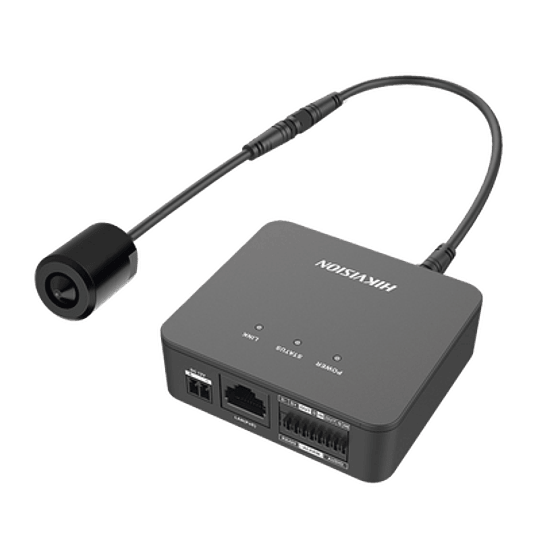 Camara Hikvision Pinhole IP, 2 Megapixeles, Lente 3.7 mm, PoE, Ideal para Cajeros Automáticos (ATM), WDR, Micro SD, Modelo: DS-2CD6425G0-10 - Image 1