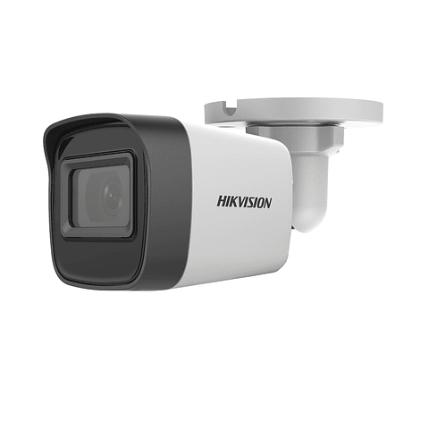 Camara Hikvision Bala TURBOHD 2 Megapixeles (1080p), Gran Angular 99°, Lente 2.8 mm, 30 mts IR EXIR, IP67, 4 Tecnologías, dWDR, Modelo: DS-2CE16D0T-ITF(C)
