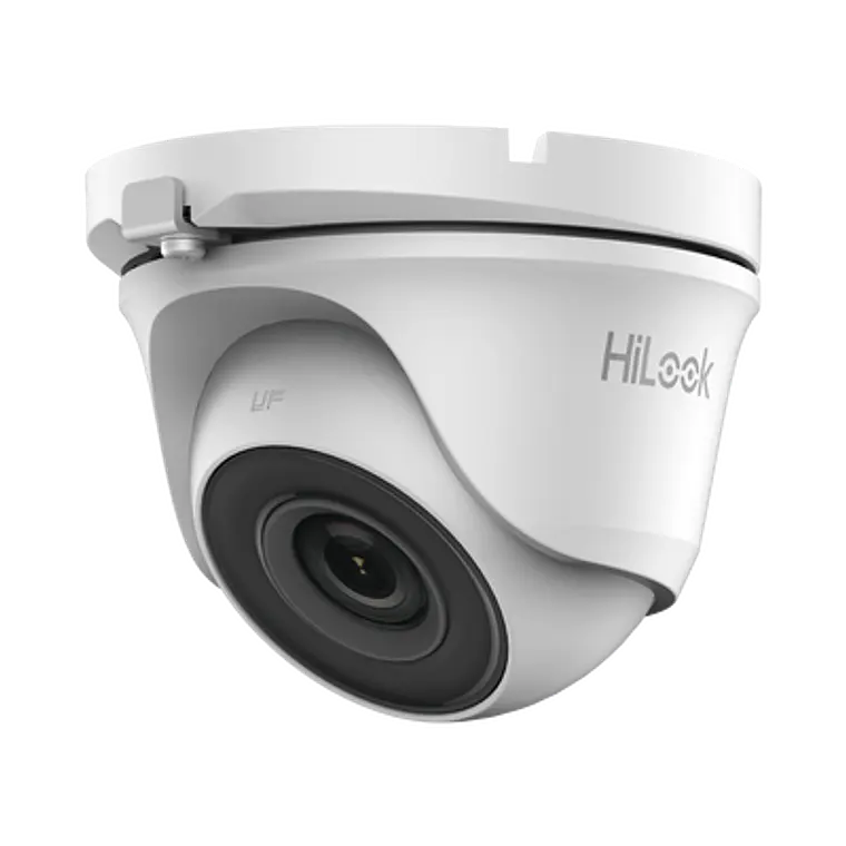 Camara HikLook Turret TURBOHD 5 Megapíxeles, 85° de Visión, Lente 2.8 mm, IP66, IR EXIR 20 mts, TVI-AHD-CVI-CVBS, Modelo: THC-T150-M 1