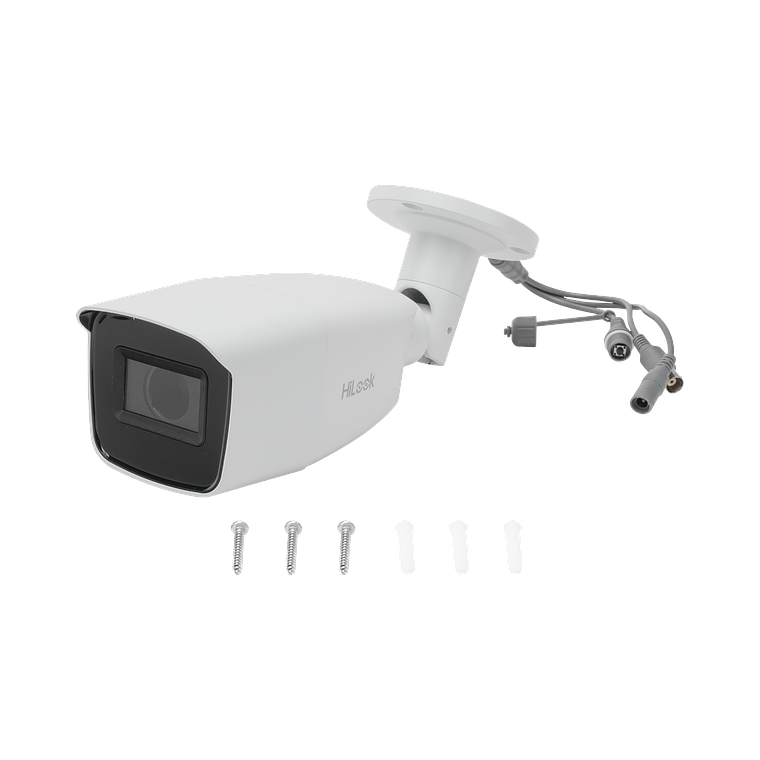 Camara HikLook Bala TURBOHD 2 Megapixeles (1080p), Lente Varifocal 2.8 a 12 mm, IR EXIR 40 mts, IP66, TVI-AHD-CVI-CVBS, dWDR, Modelo: THC-B320-VF 3