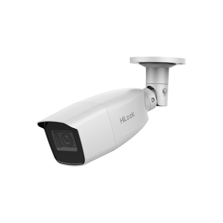 Camara HikLook Bala TURBOHD 2 Megapixeles (1080p), Lente Varifocal 2.8 a 12 mm, IR EXIR 40 mts, IP66, TVI-AHD-CVI-CVBS, dWDR, Modelo: THC-B320-VF 1