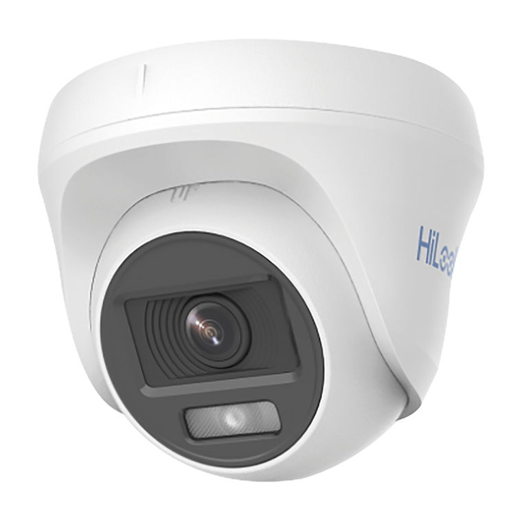 Camara HikLook Turret TURBOHD 1080p, Imagen a Color 24/7, Lente 2.8 mm, ColorVu Lite, Luz Blanca 20 mts, IP66, Policarbonato, Modelo: THC-T129-PS 1