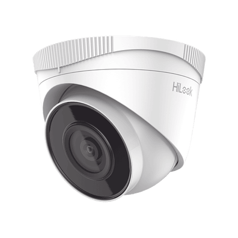 Camara HiLook Series, Turret IP 4 Megapixeles, 30 mts IR, Exterior IP67, PoE, Lente 2.8 mm, WDR 120 dB, Onvif, Modelo: IPC-T240H(C)