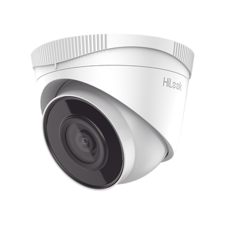 Camara HiLook Series, Turret IP 4 Megapixeles, 30 mts IR, Exterior IP67, PoE, Lente 2.8 mm, WDR 120 dB, Onvif, Modelo: IPC-T240H(C) 1