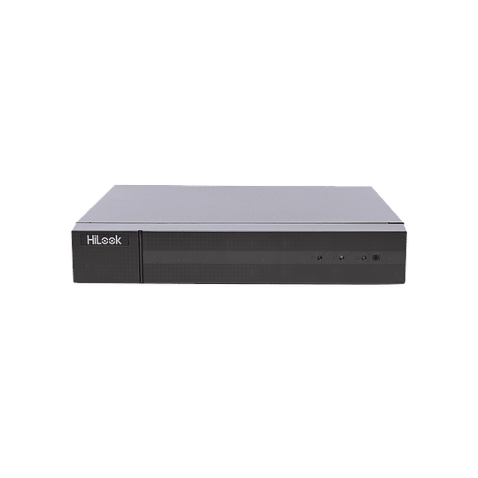 DVR HikLook, 4 Megapixeles, 4 Canales, TVI, AHD, CVI, CVBS, 2 Canales IP, 1 HDD, H.265+, Salida en Full HD, Audio por Coaxitron, Modelo: DVR-204Q-K1(C)(S) - Image 1