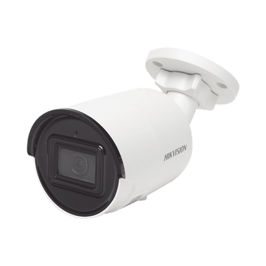 Camara Bala Hikvision, IP 4 Megapixeles, Lente 2.8 mm, 40 mts IR EXIR, IP67, WDR 120 dB, PoE, Micrófono Integrado, Videoanaliticos, Metal, MicroSD, Modelo: DS-2CD2043G2-I(U) - Image 3