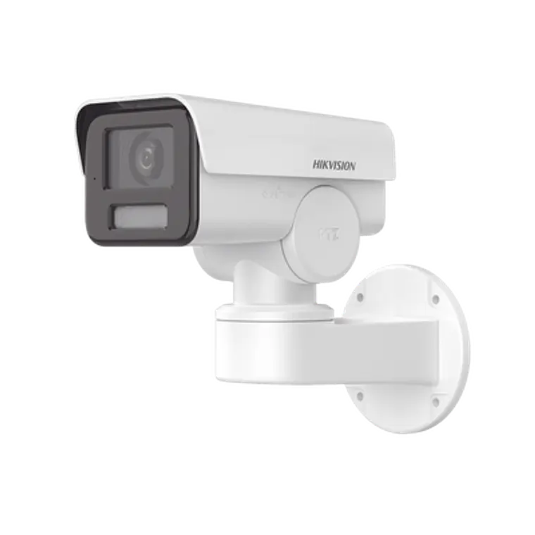 Camara Hikvision Bala IP PTZ, 4 Megapixeles, Lente Mot. 2.8 a 12 mm, Luz IR 50 mts, WDR 120 dB, PoE, IP66, Microfono Integrado, Micro SD, Modelo: DS-2CD1A43G0-IZU 1