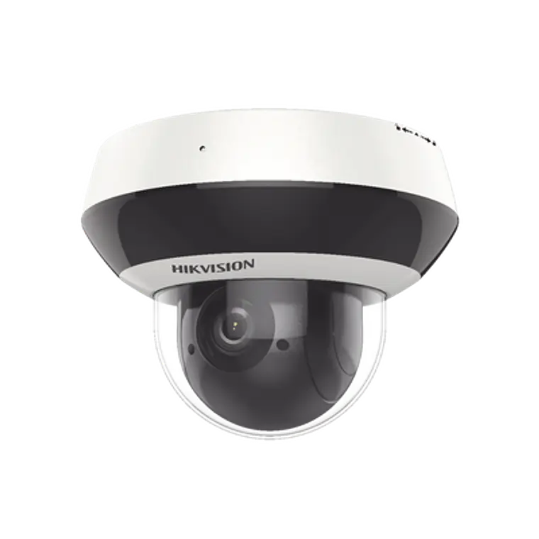 Mini Domo Hikvision PTZ IP 2 Megapixeles, 4X Zoom, H.265+, 20 mts IR EXIR, PoE, IK10, IP66, Micrófono Integrado, PoE, microSD, Modelo: DS-2DE2A204IW-DE3(C0)(S6)(C) 1