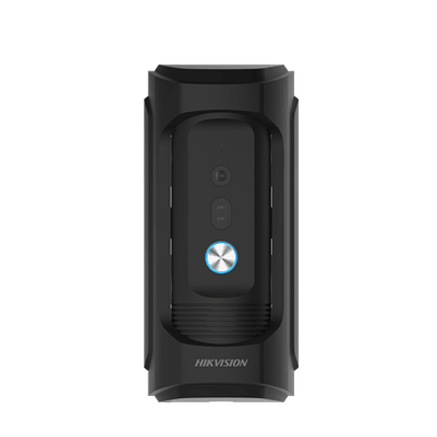 Frente de Calle Hikvision IP, 2 Megapixeles, Uso Rudo, Antivandalico IK09 y IP65, PoE Estándar, 3 mts IR, Modelo: DS-KB8113-IME1(B)