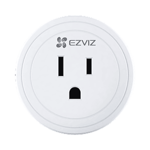 Enchufe Inteligente Ezviz, Wi-Fi, Control a través de la Aplicación Móvil, Conecte los Dispositivos del Hogar,Soporta Asistente de Voz de Google y Alexa, Modelo: T30