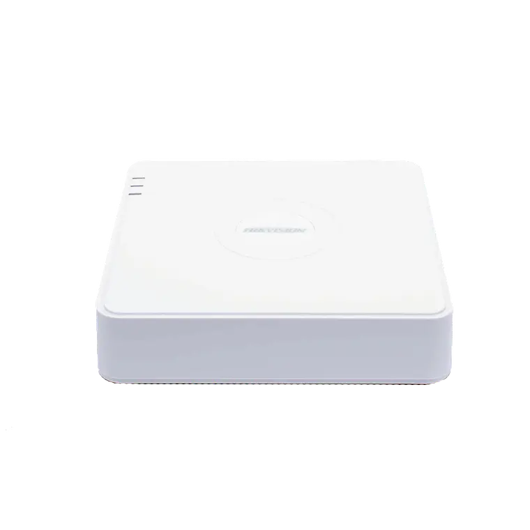 NVR Hikvision 4 Megapixeles (Compatible con Cámaras ACUSENSE), 4 Canales IP, 4 Puertos PoE, 1 Bahía de Disco Duro, Salida de Vídeo Full HD, Modelo: DS-7104NI-Q1/4P(D) 1