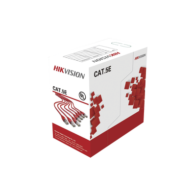 Bobina de Cable UTP 305 mts, Cat 5E, AWG, Modelo: DS-1LN5E-S