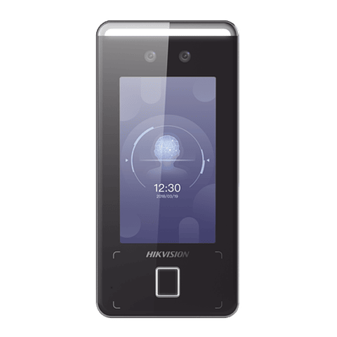 Terminal Hikvision Min Moe, Wi-Fi, Reconocimiento Facial, Exterior IP65, Hasta 1.5 mts en lectura, Soporta P2P Hik-Connect, 3,000 Usuarios, QR, Modelo: DS-K1T341CMFW