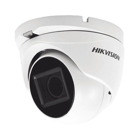 Camara Eyeball TURBOHD 4K (8 Megapixeles), Lente Mot. 2.7 a 13.5 mm, IR EXIR 60 mts, IP67, dWDR, TVI-AHD-CVI-CVBS, Modelo: DS-2CE79U1T-IT3ZF