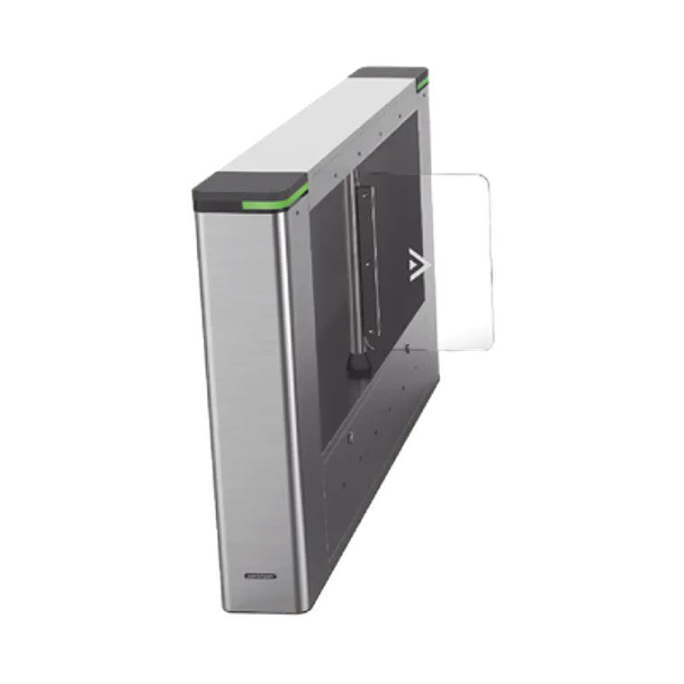 Torniquete Hikvision IZQUIERDO tipo Swing para Carril de 90 cms, Incluye Lector de Tarjeta, TCP/IP, Modelo: DS-K3B501SX-L/M-DP90 1