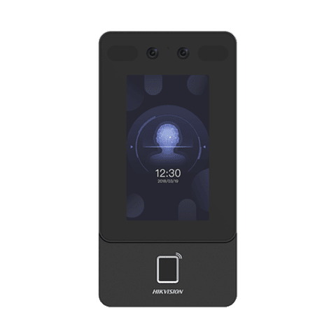 Terminal Hikvision Min Moe PoE & Wi-Fi de Reconocimiento Facial y Huella con Lector MIFARE, IP65, Hasta 1.5 mts en Lectura de Rostro, Modelo: DS-K1T342MFWX-E1